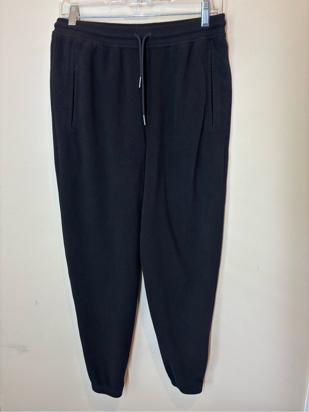 Women’s  Patagonia Micro D Black Fleece Jogger Pants - Medium